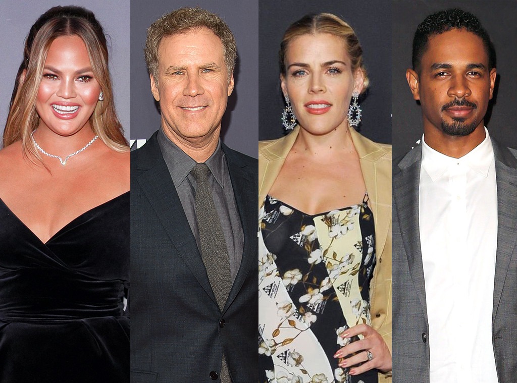 Chrissy Teigen, Will Ferrell, Busy Philipps, Damon Wayans Jr.