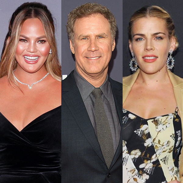 Chrissy Teigen, Will Ferrell, Busy Philipps