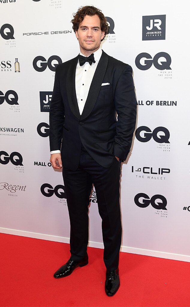 Henry Cavill From GQ Germany Men Of The Year Awards 2018 Red Carpet 