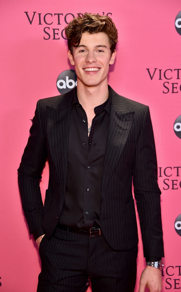 Shawn Mendes from 2018 Victora's Secret Fashion Show Red Carpet