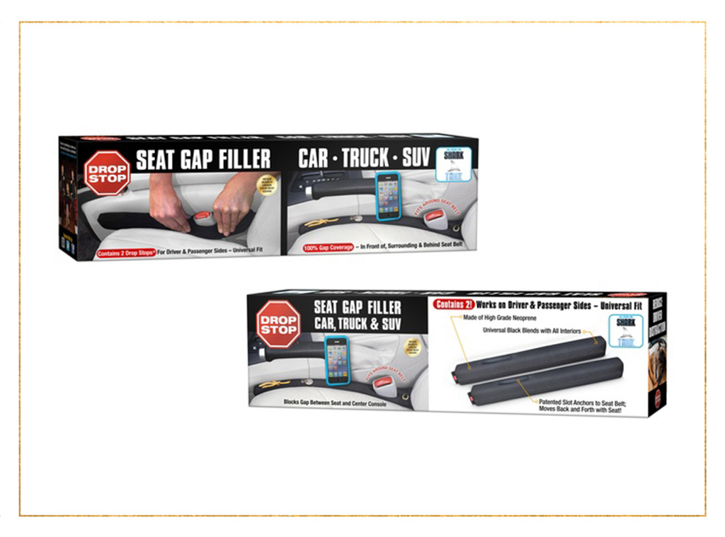 Drop Stop - The Original Patented Car Seat Gap Filler (as Seen On Shark  Tank) : Target