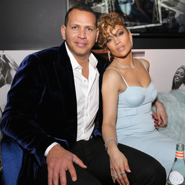 Alex Rodriguez and Jennifer Lopez