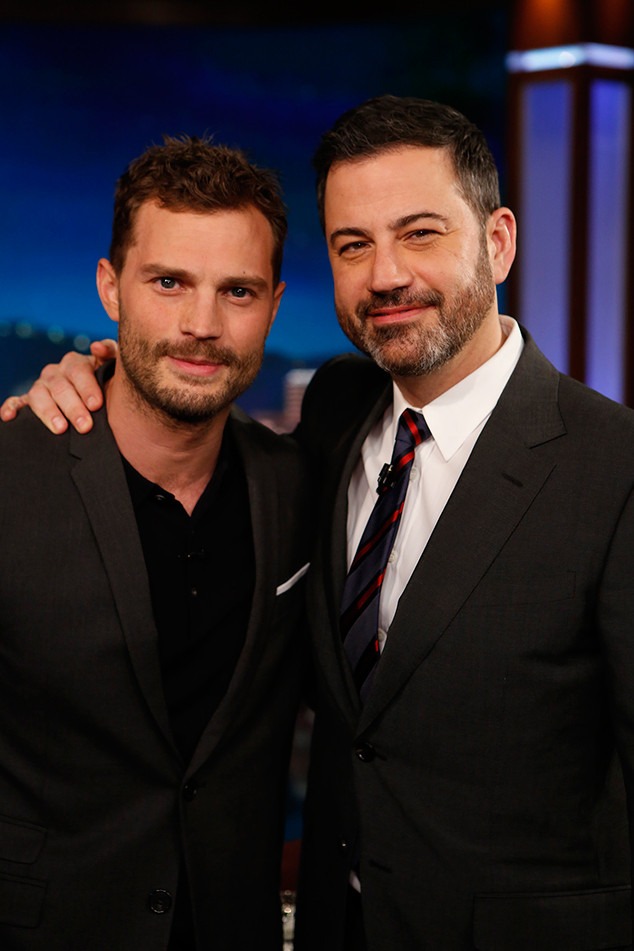 Jamie Dornan Wore Quite A Big Wee Bag To Shoot Fifty Shades Freed Sex Scenes E News 