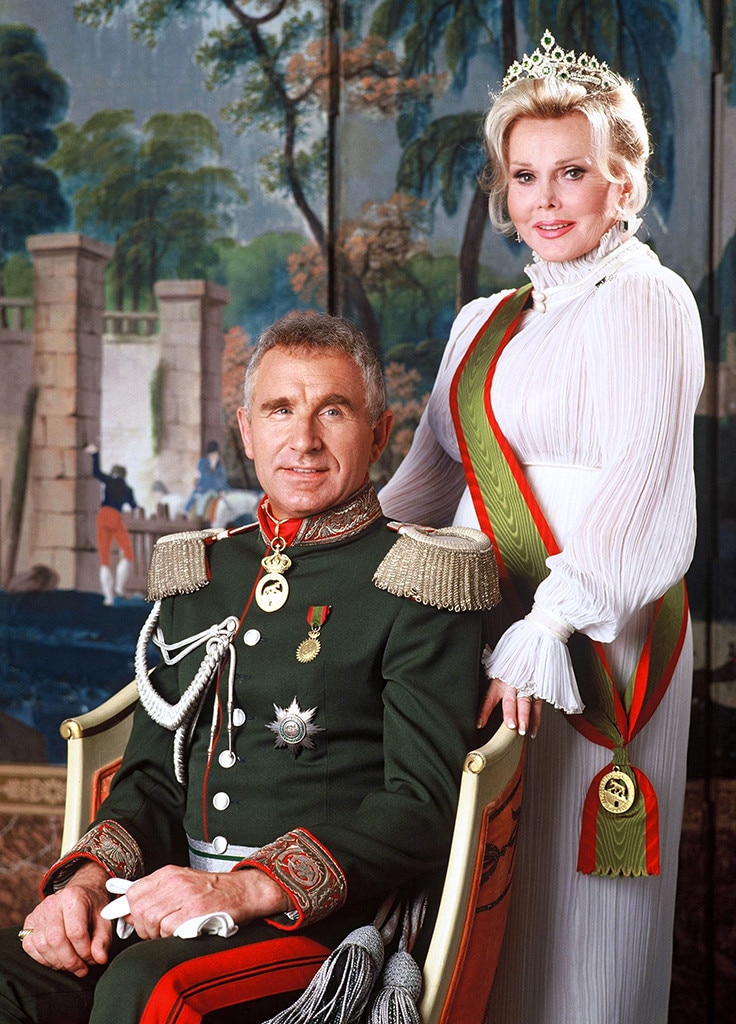 Zsa Zsa Gabor & Frédéric Prinz von Anhalt from Celebs Who've Dated Royals
