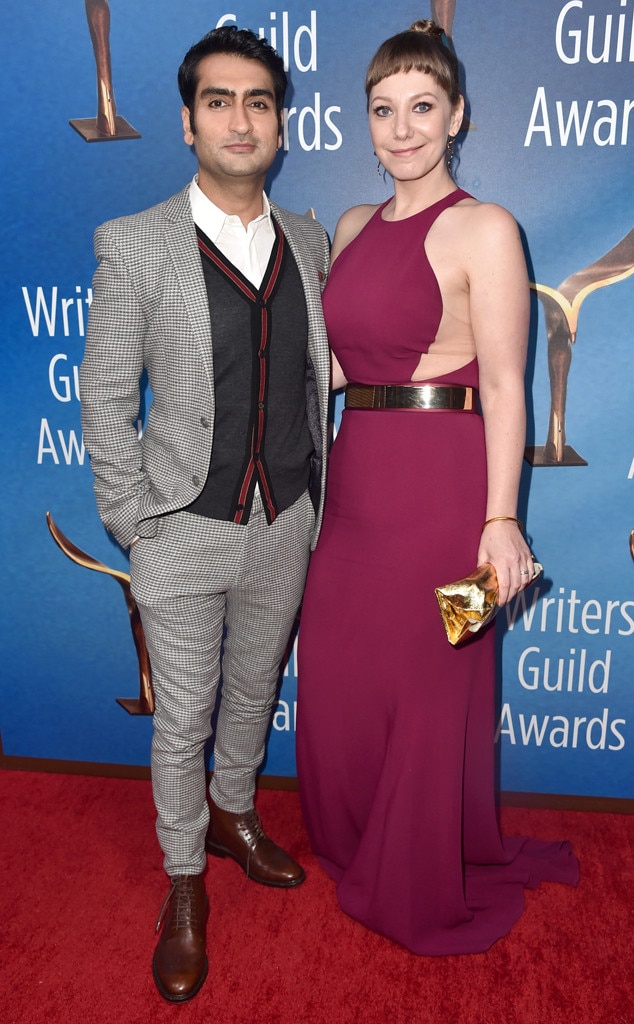 Kumail Nanjiani & Emily V. Gordon from 2018 Writers Guild Awards | E! News