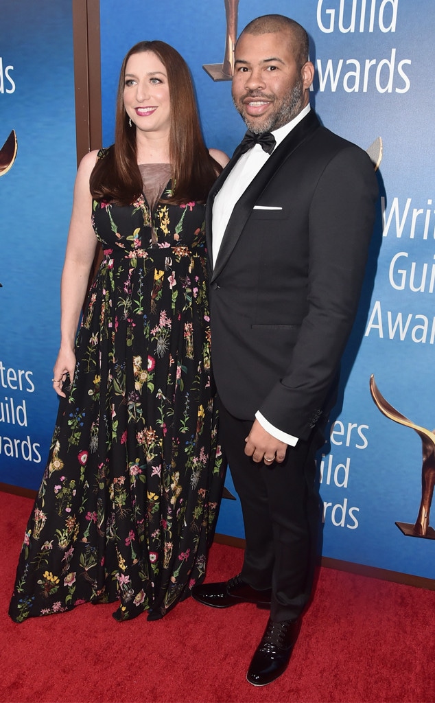 Jordan Peele, Chelsea Peretti, 2018 Writers Guild Awards