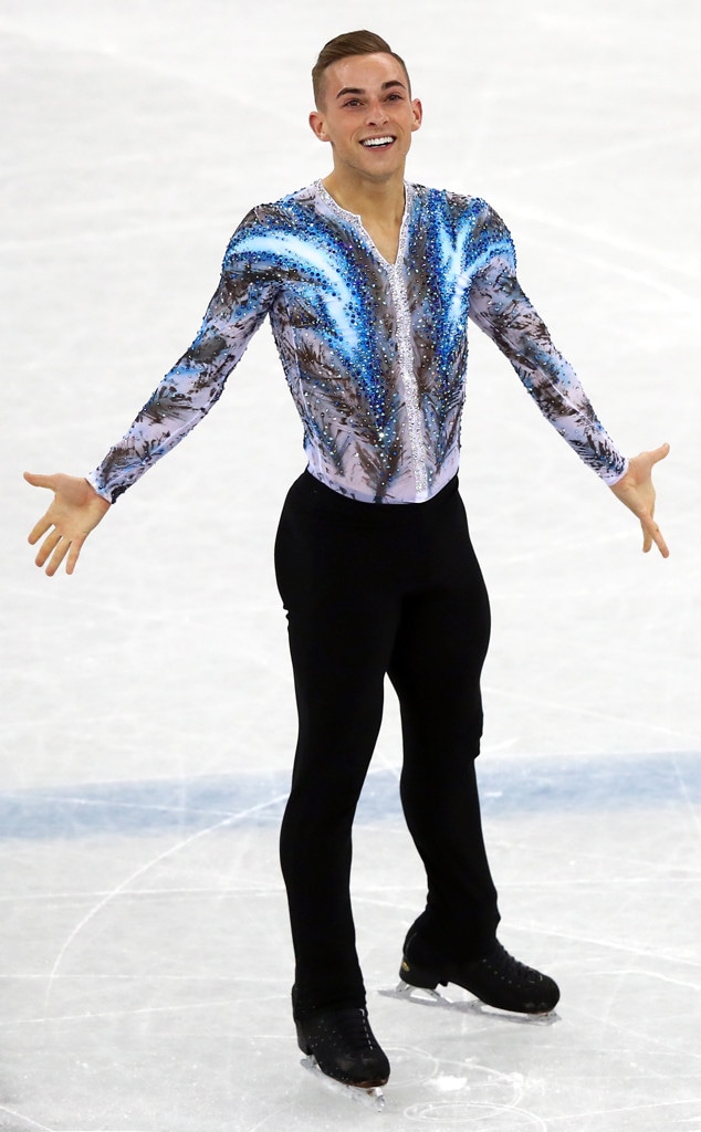 Adam Rippon Is One To Watch Off The Ice And On In Olympic Debut E Online Adam Rippon Is One To Watch Off The Ice And On In Olympic Debut E Online