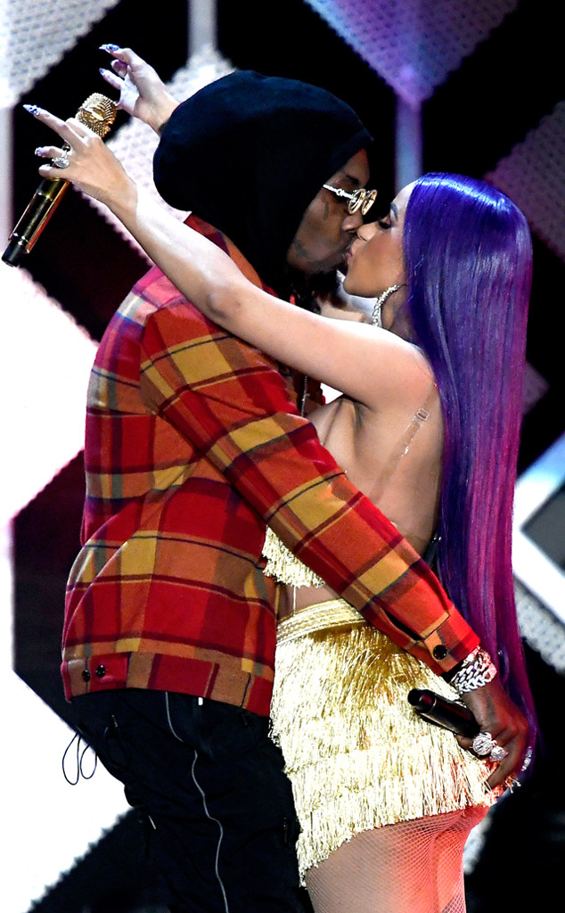 Cardi B and Offset Heat Up Jingle Ball With PDA-Filled Performance