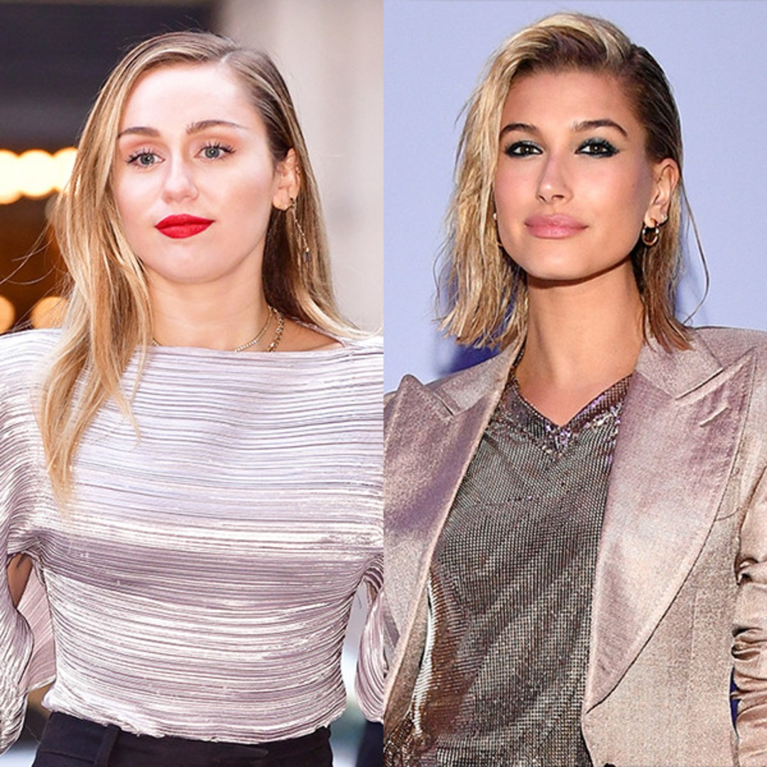 Miley Cyrus Throwback Photo With Hailey Baldwin Will Make Your Day E Online Miley Cyrus Throwback Photo With Hailey Baldwin Will Make Your Day E Online