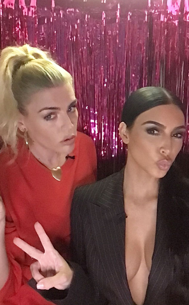 Kim Kardashian, Busy Philipps, Busy Tonight, Photo Booth