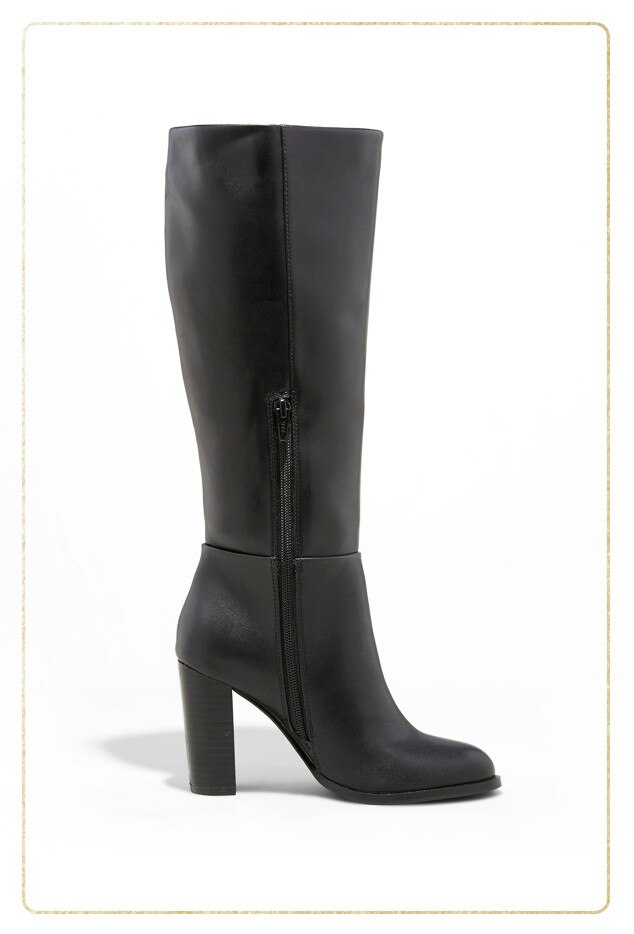 larina faux fur heeled boots