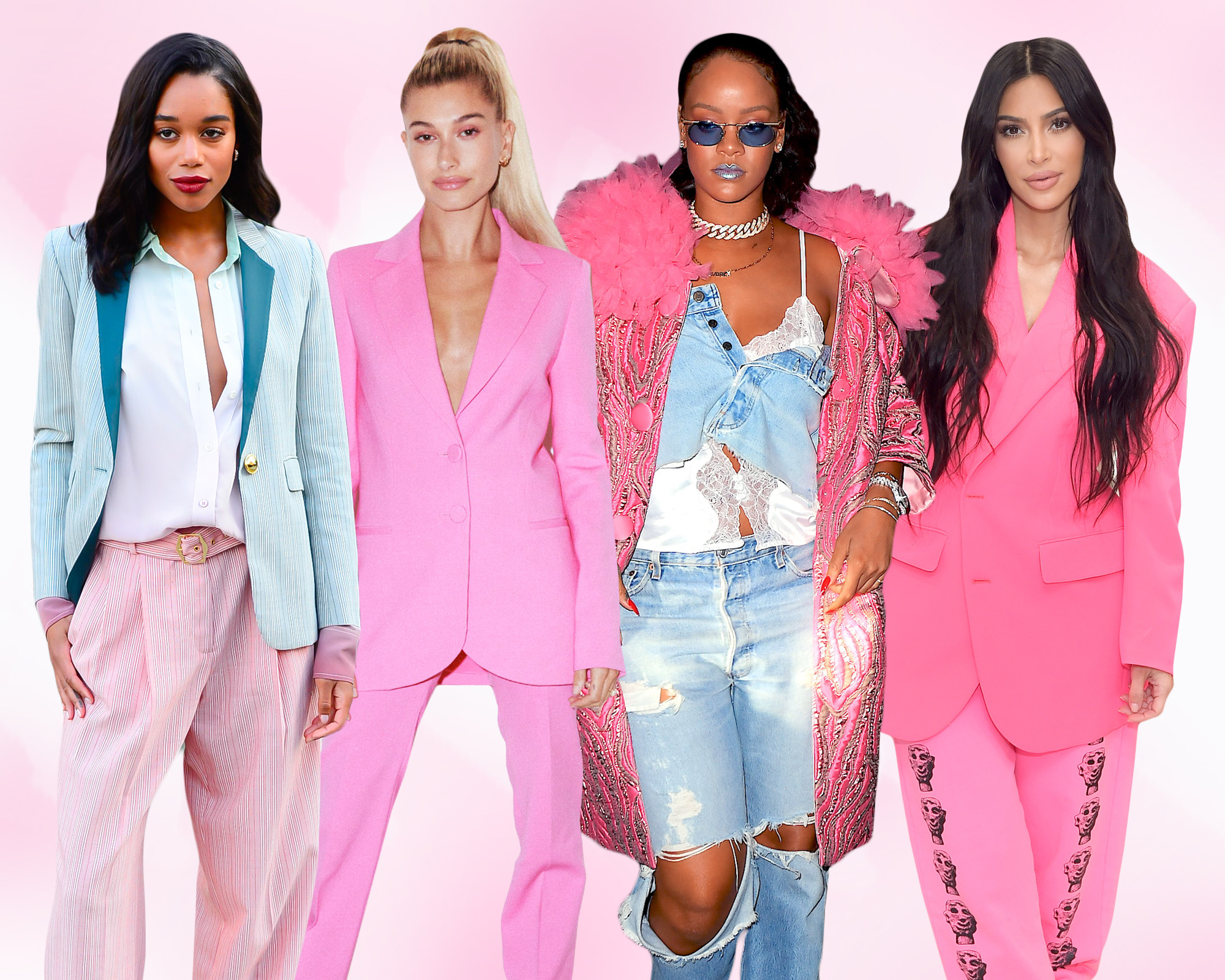 Kim Kardashian and More Celebs Prove Pink Is the Color of the Year