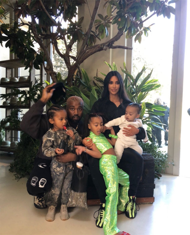 Kim Kardashian Says She S Not Ok As Son Saint Breaks His Arm E Online
