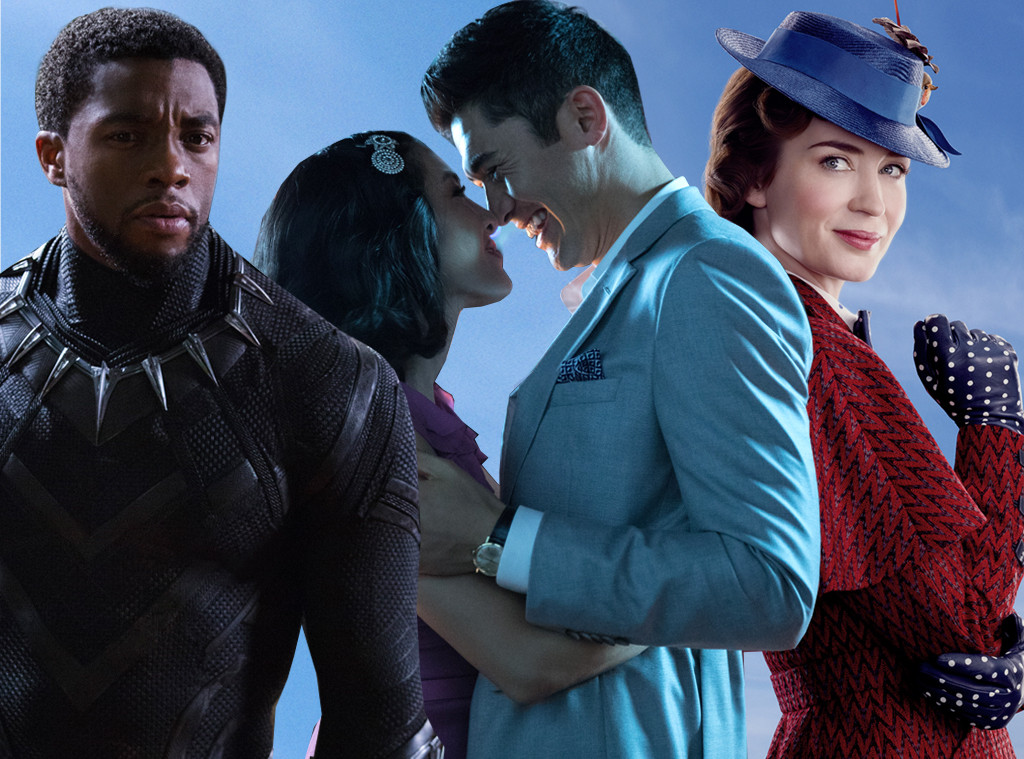 Best Movie of 2018, Black Panther, Crazy Rich Asians, Mary Poppins