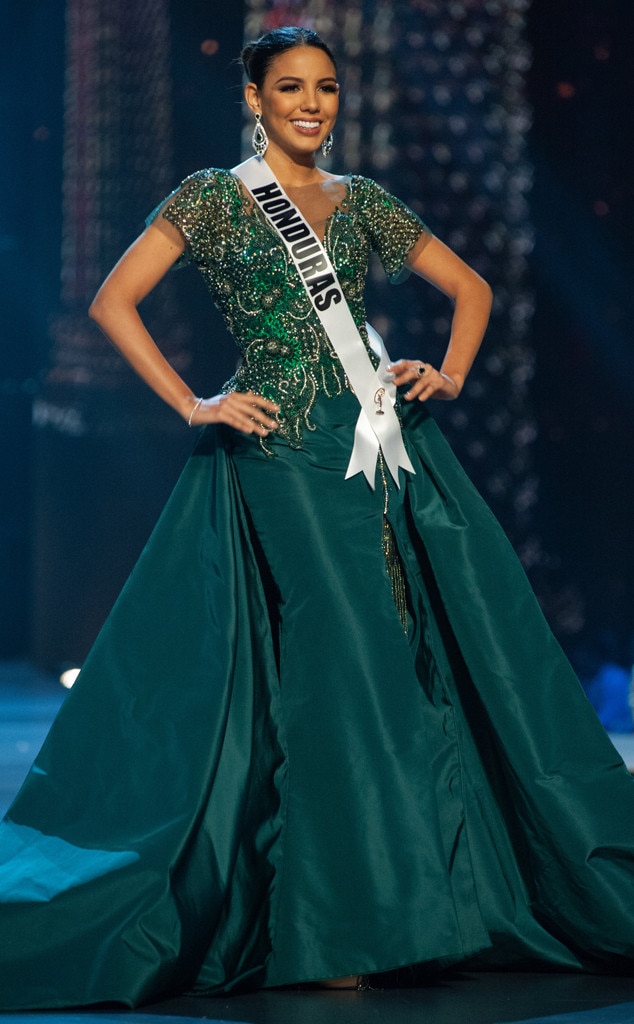 Miss Honduras from Miss Universe 2018 Evening Gown Competition E! News