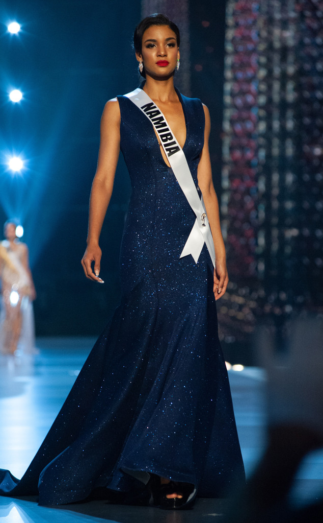Miss Namibia from Miss Universo 2018, Competencia en traje de gala | E ...