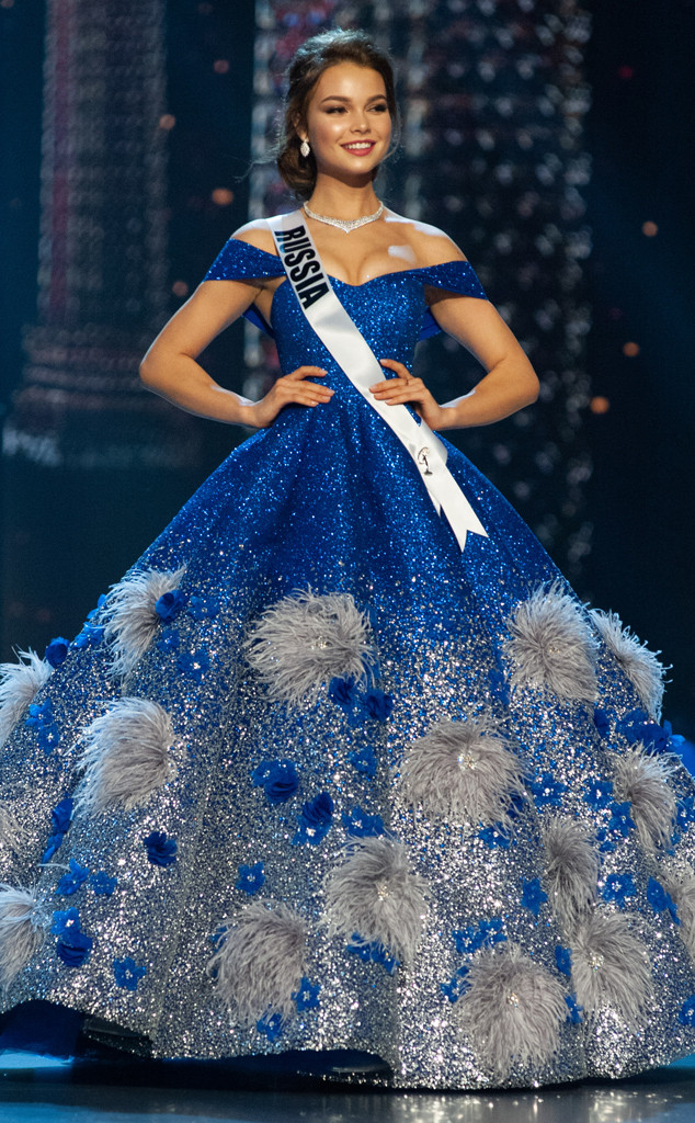 Miss Russia from Miss Universe 2018 Evening Gown ...