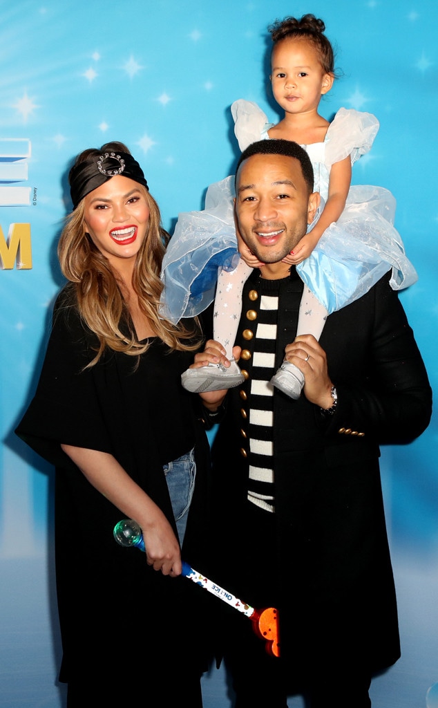 Chrissy Teigen, John Legend, Luna Stephens