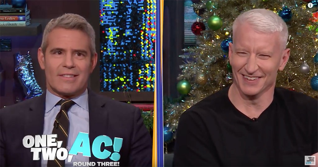Andy Cohen, Anderson Cooper, Watch What Happens Live