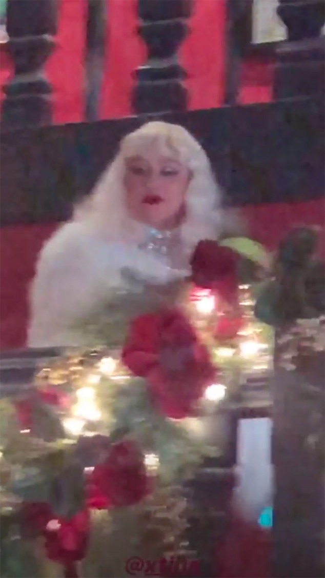 Christina Aguilera Simulates Oral Sex In Wild Birthday Party Photo