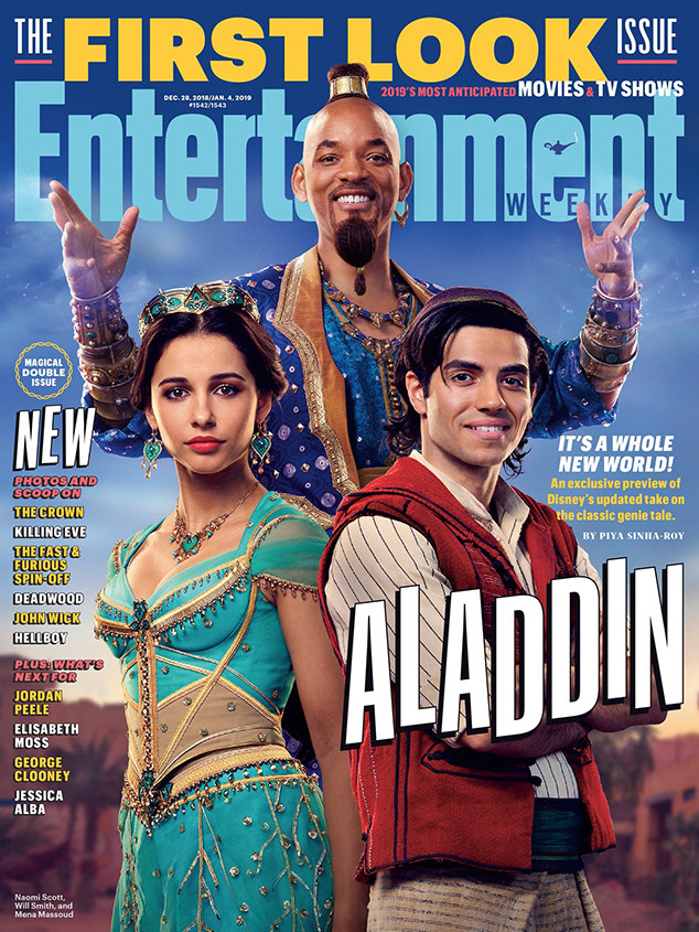 Aladdin, Will Smith, Naomi Scott, Mena Massoud