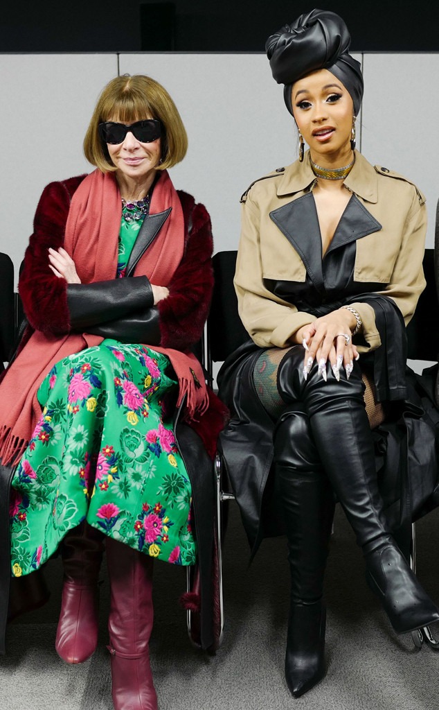 ESC: NYFW Alexander Wang, Anna Wintour, Cardi B