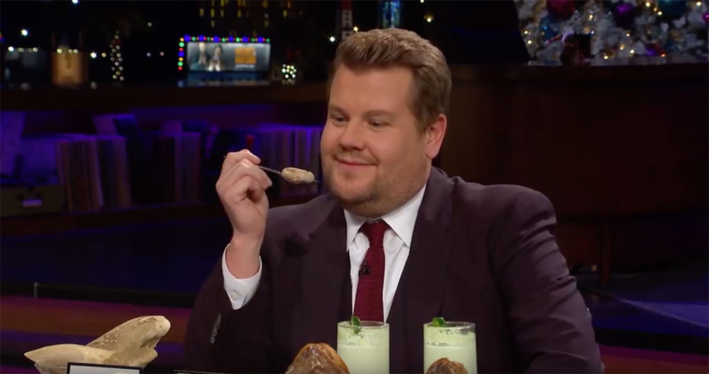 James Corden, Turkey Testicle