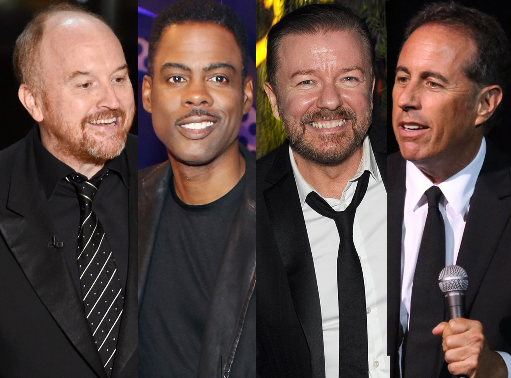 Louis CK, Chris Rock, Jerry Seinfeld, Ricky Gervais