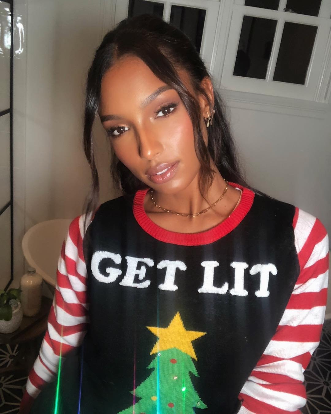 Celebrity ugly hot sale christmas sweater