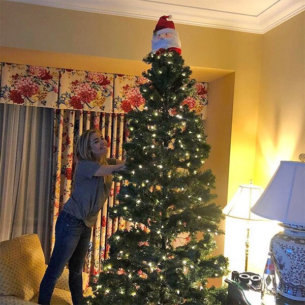 Denise Richards, Christmas 2018