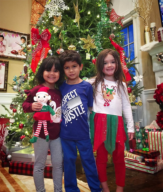 Jersey Shore Kids from Celebrities Celebrate the Holidays 2018 Christmas, New Year and More E