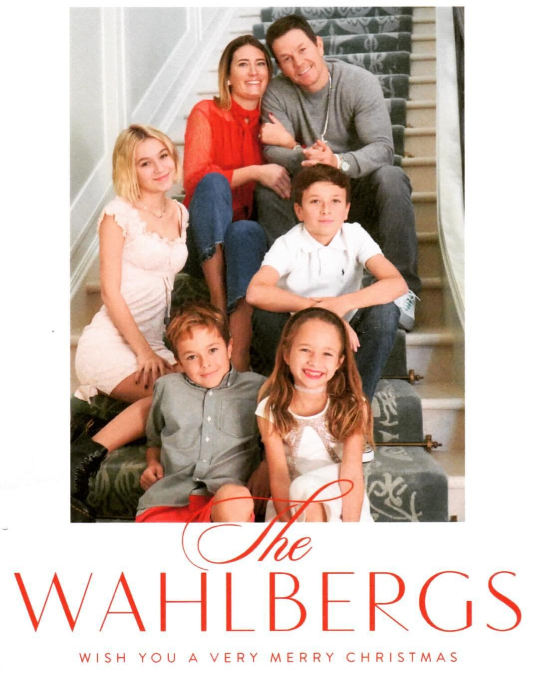 Mark Wahlberg, Christmas Cards 2018