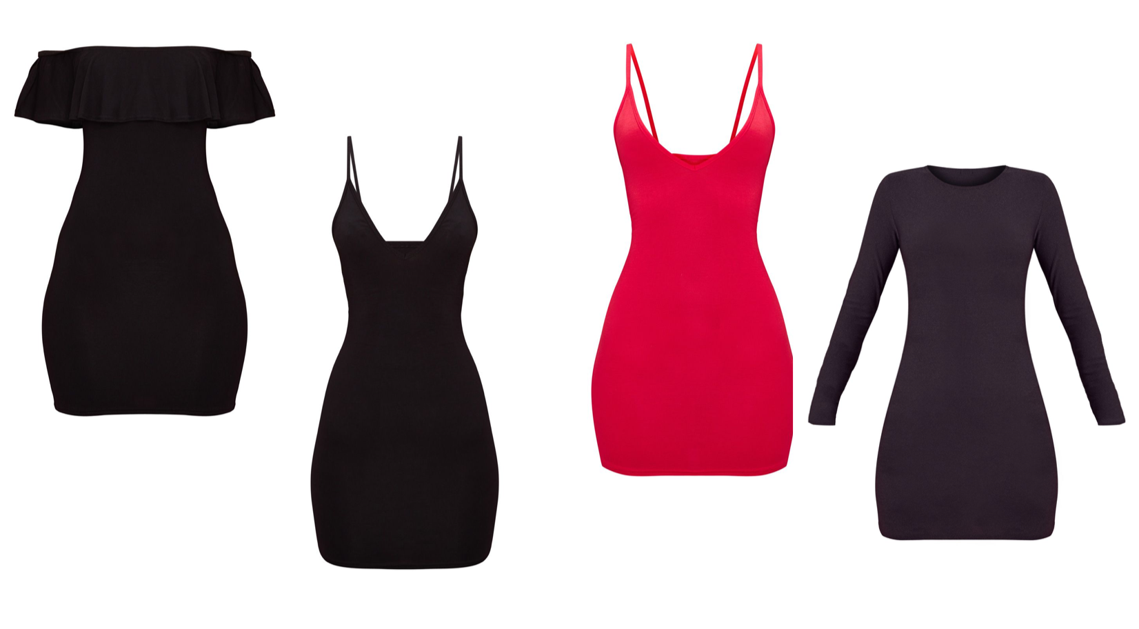 black second skin slinky square neck bodycon dress x factor