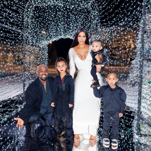 Who are Kim Kardashian's children and what do their names mean