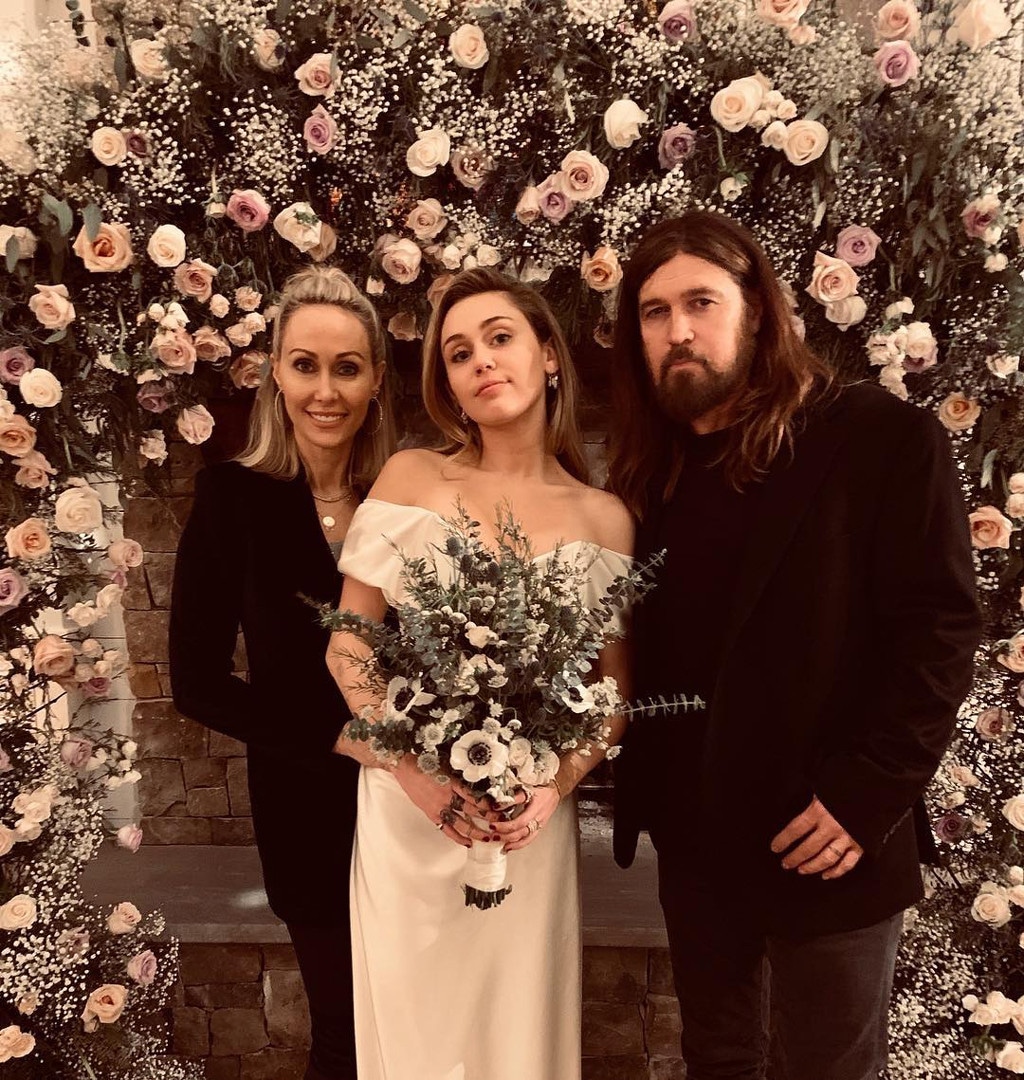 Tish Cyrus, Miley Cyrus, Billy Ray Cyrus, Wedding