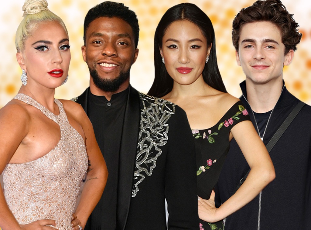 Lady Gaga, Chadwick Boseman, Constance Wu, Timothee Chalamet