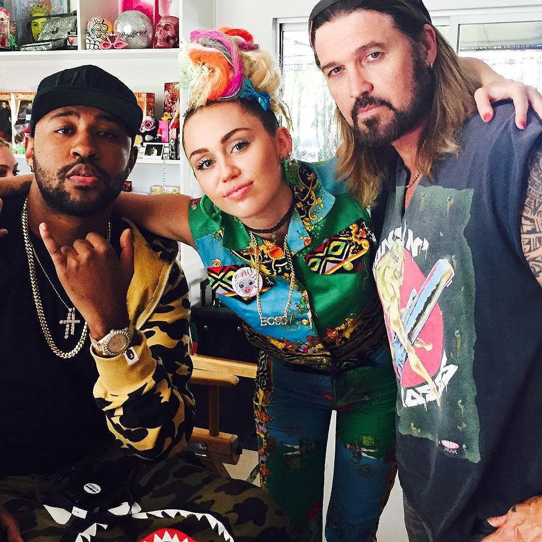 Strike a Pose from Miley Cyrus & Bill Ray Cyrus' Cutest FatherDaughter