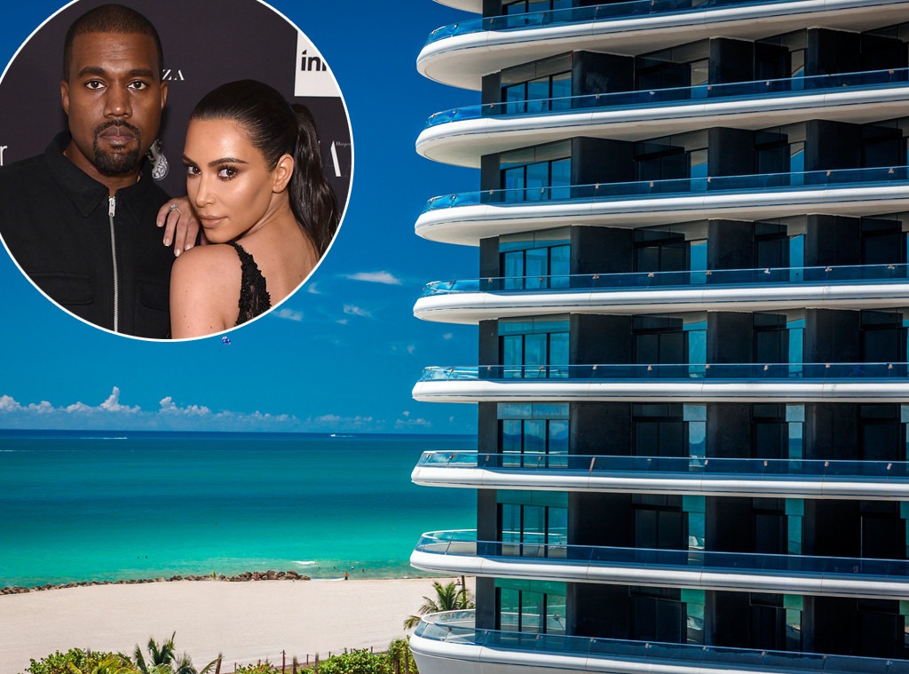 Kim Kardashian, Kanye West, Miami Condo, Faena House