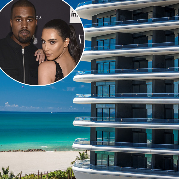 Kim Kardashian, Kanye West, Miami Condo, Faena House