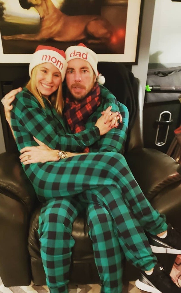 Kristen Bell, Dax Shepard, Christmas 2018