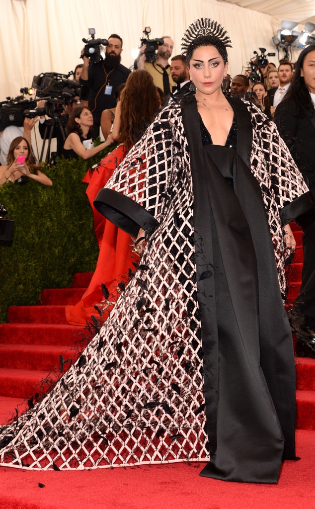 2015 Met Gala from Lady Gaga's Most Daring Red Carpet Looks of All Time ...