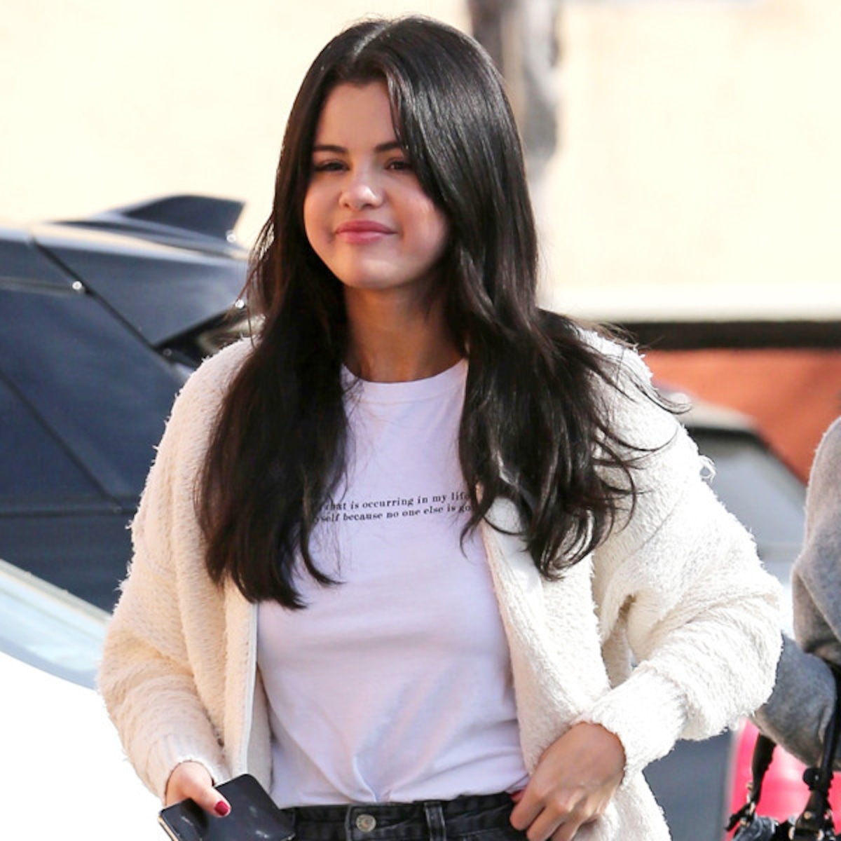 Is Selena Gomez Sending Cryptic Messages With Her Graphic T Shirts E Online Is Selena Gomez Sending Cryptic Messages With Her Graphic T Shirts E Online