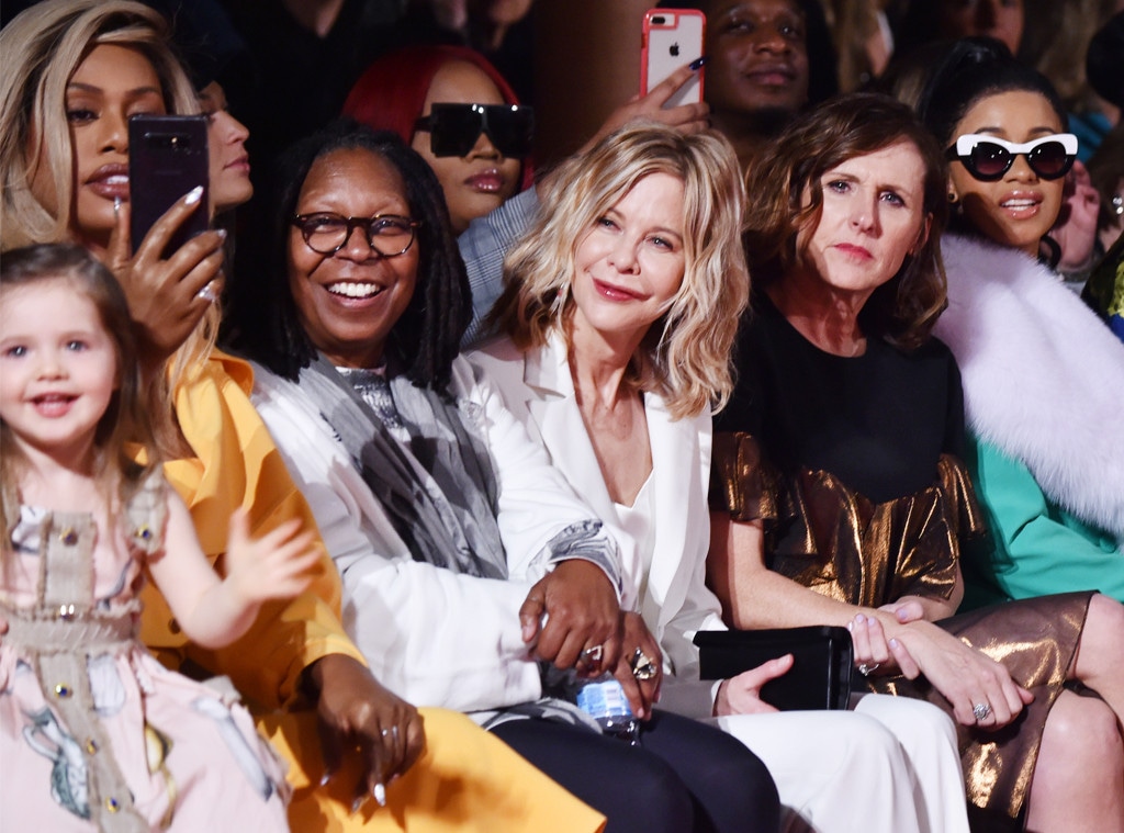 ESC: NYFW Front Row, Whoopi Goldberg, Christian Siriano