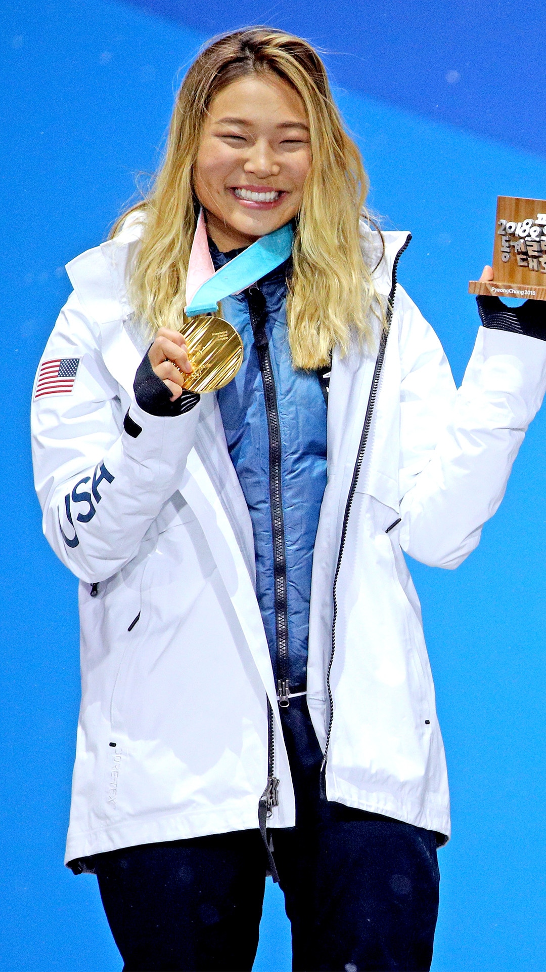 Chloe Kim, Gold Medal, 2018 Winter Olympics