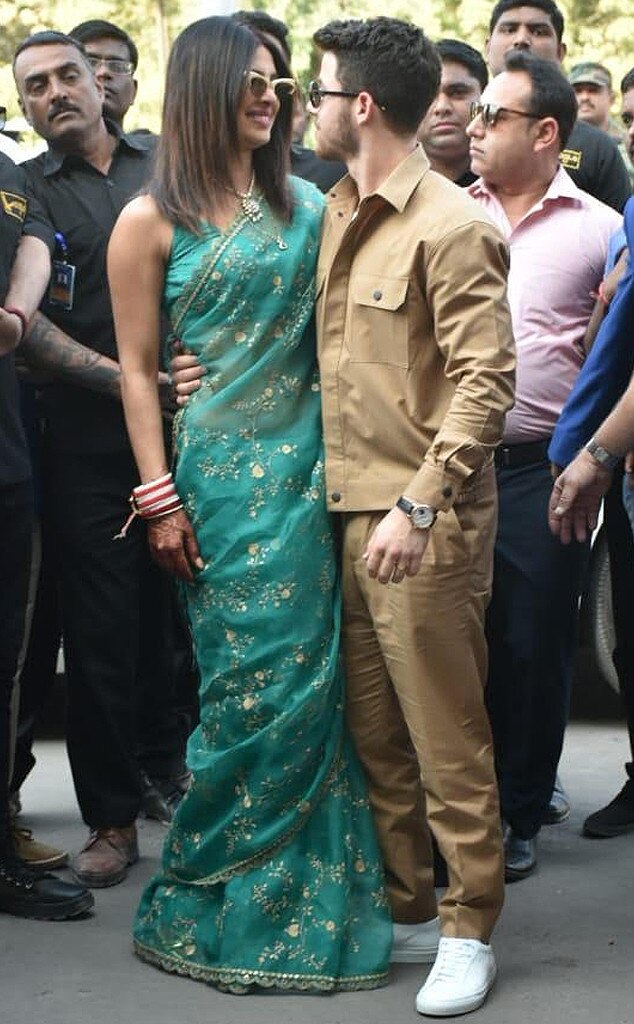 Officially Mr. and Mrs. from All of Priyanka Chopra's Wedding Week ...