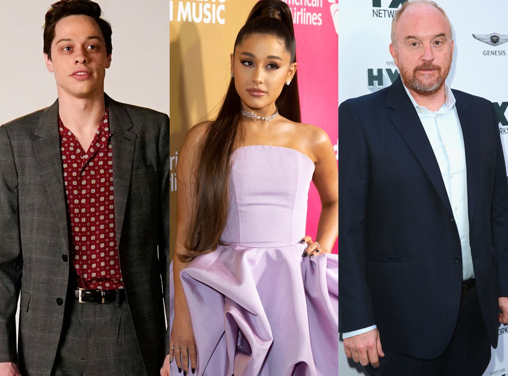 Pete Davidson, Ariana Grande, Louis C.K.