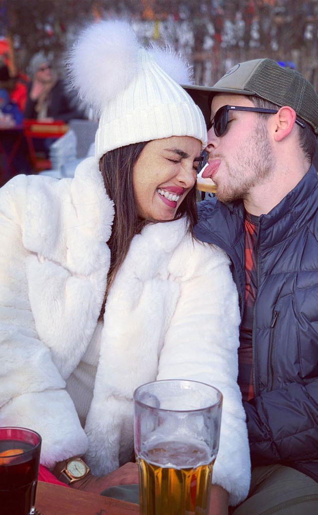 Nick Jonas, Priyanka Chopra, Switzerland