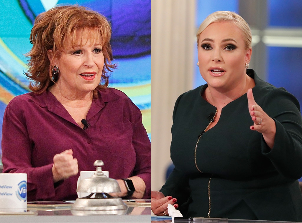 Joy Behar, Meghan McCain, The View showdown