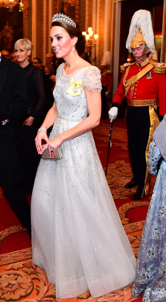 Kate Middleton, Duchess Catherine, Diplomatic Corps at Buckingham Palace