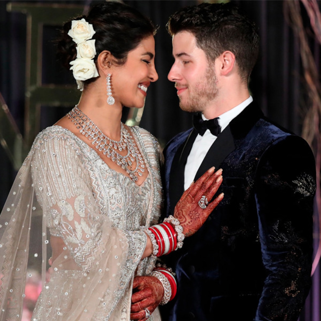 See Priyanka Chopra and Nick Jonas' Custom Wedding Rings Up Close See Priyanka Chopra and Nick Jonas' Custom Wedding Rings Up Close